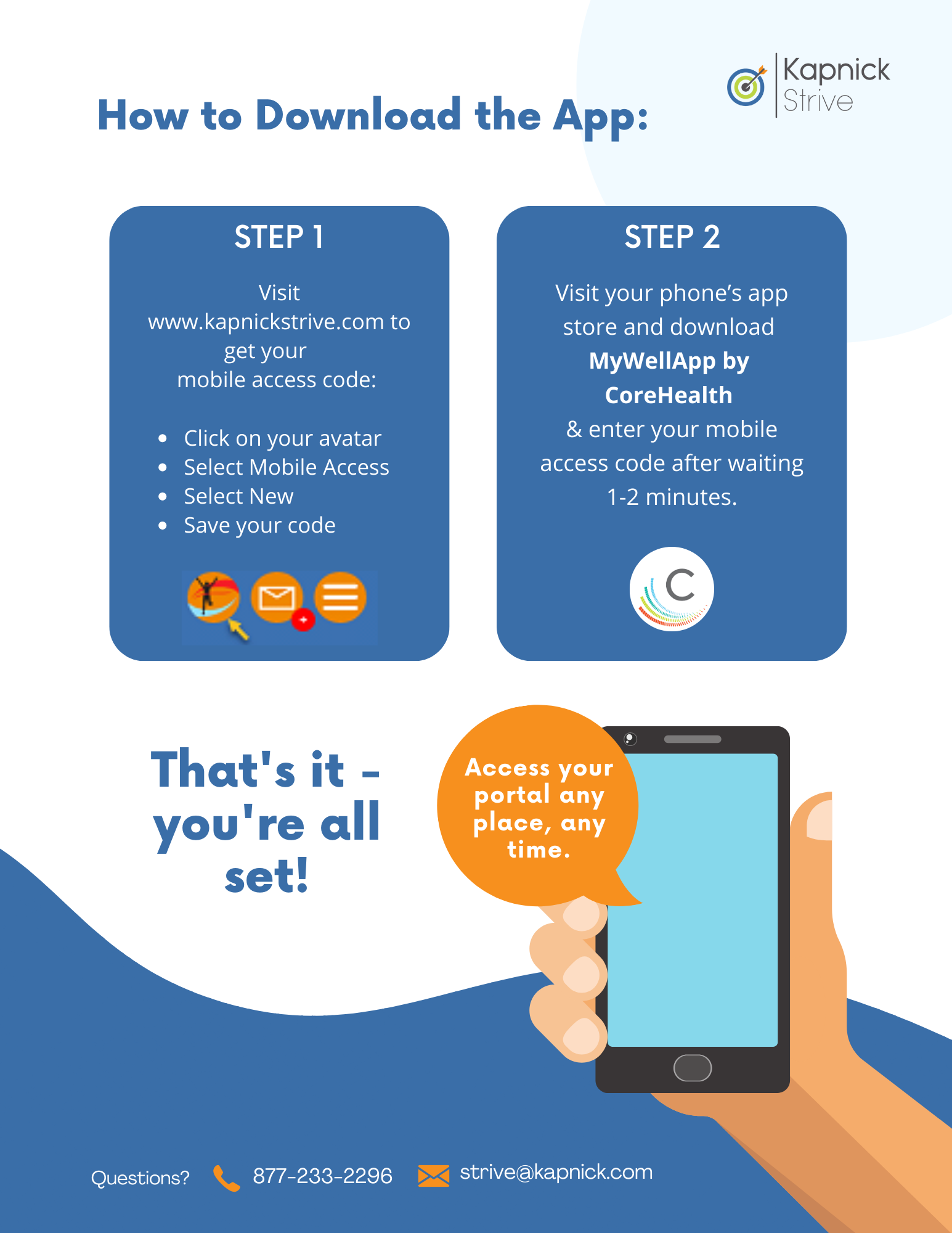 Build wellness resources